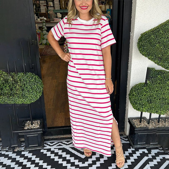 Celeste | Striped Maxi Dress
