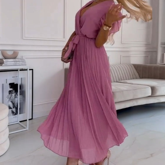 Lila | V-Neck Maxi Dress