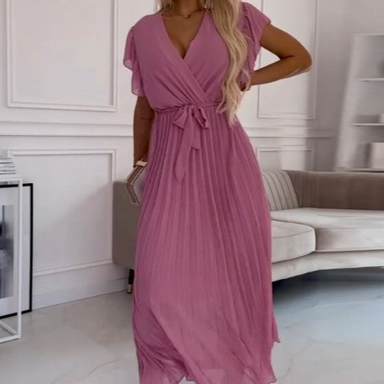 Lila | V-Neck Maxi Dress
