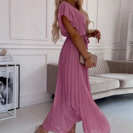 Lila | V-Neck Maxi Dress