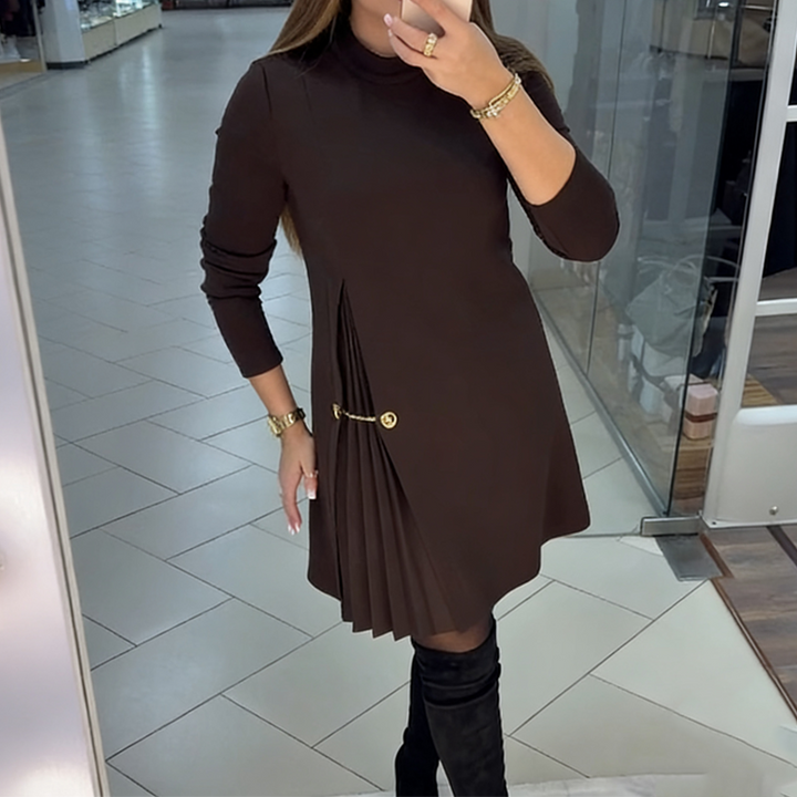 Clara | Pleated Dress