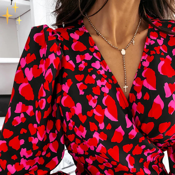 Cecilia | V-Neck Wrap Dress