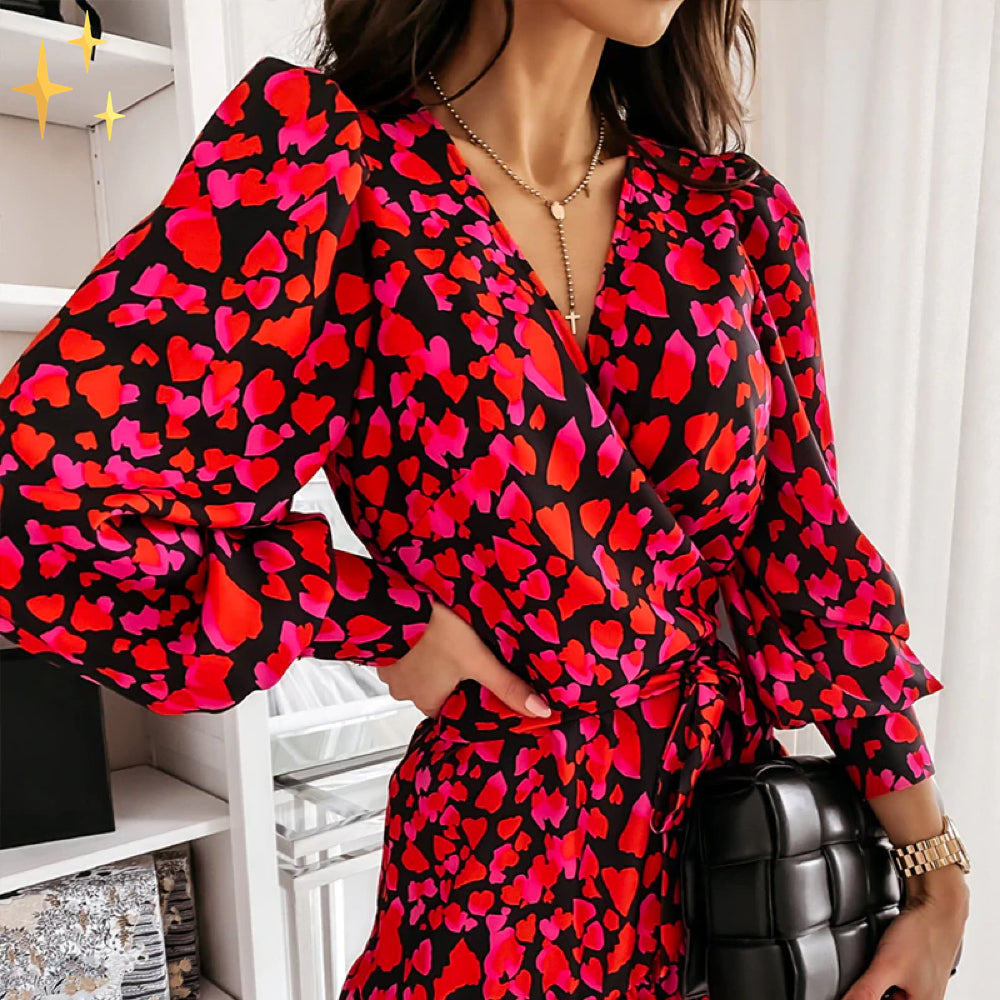 Cecilia | V-Neck Wrap Dress