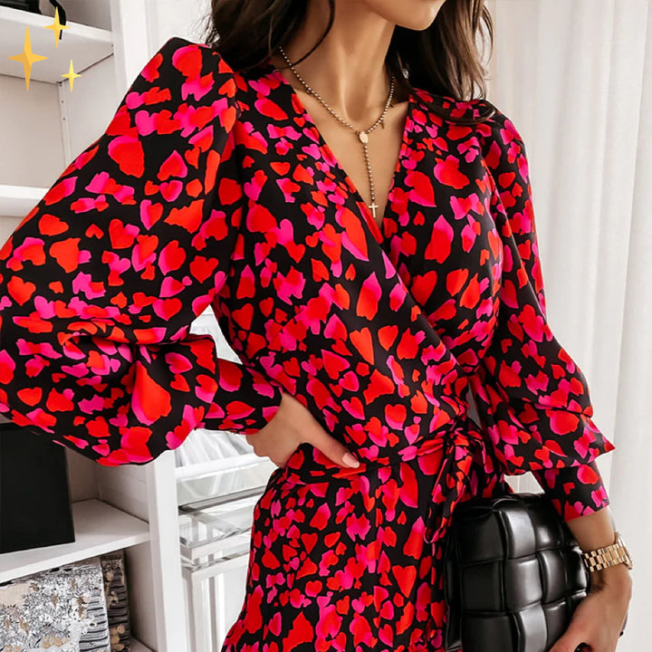 Cecilia | V-Neck Wrap Dress