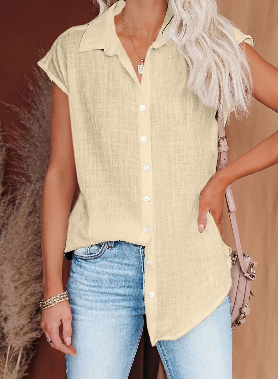 Monica Secrets | Relaxed Summer Blouse