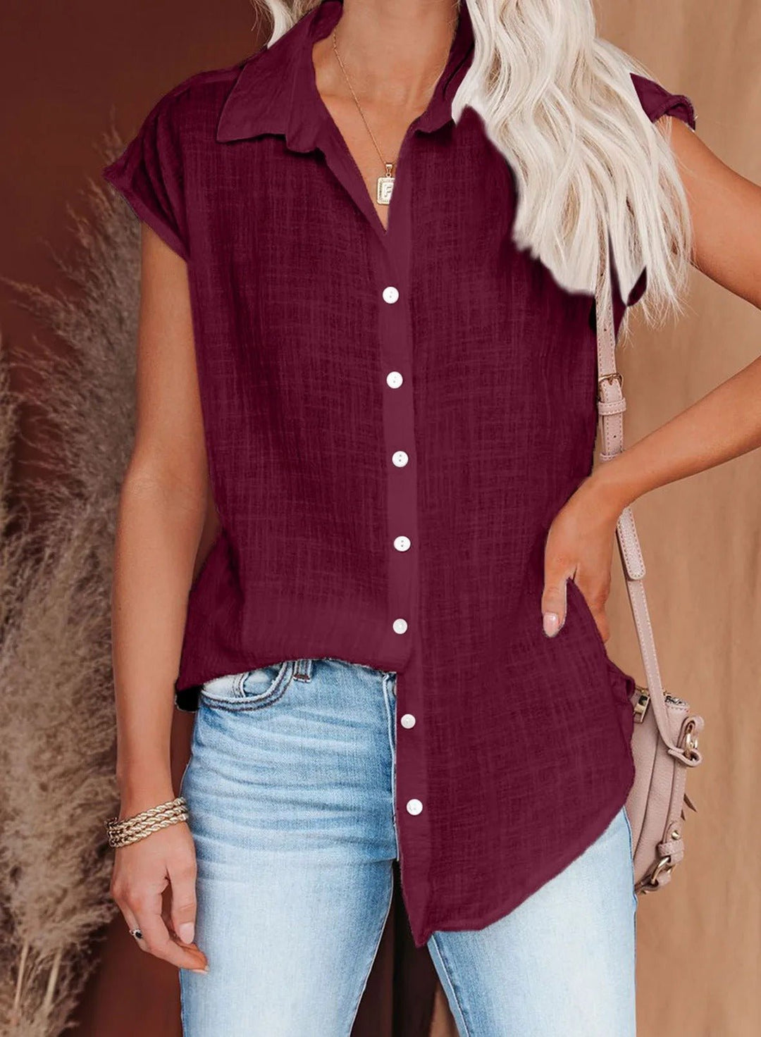 Monica Secrets | Relaxed Summer Blouse