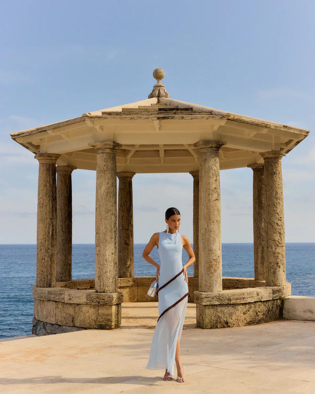 Monica Secrets | Elegant Sleeveless Bodycon Dress