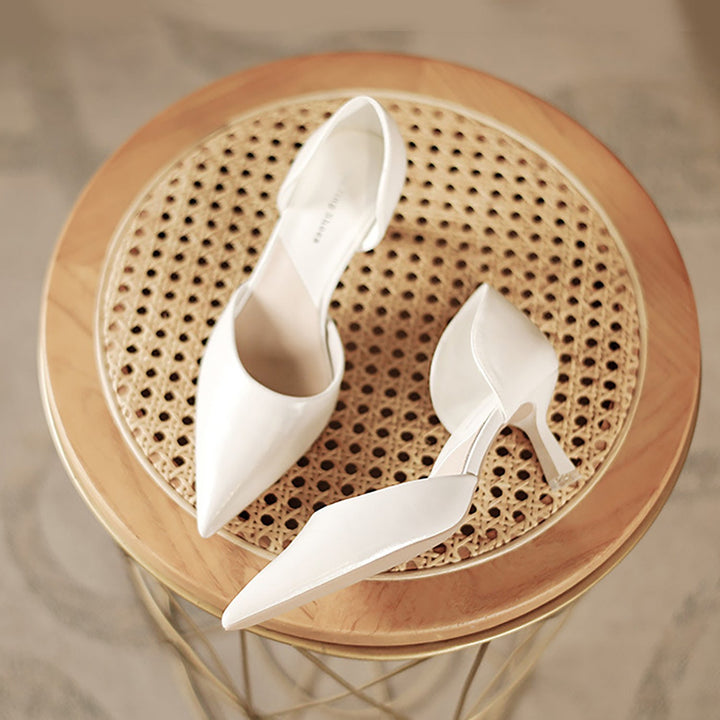 Liora | Leather Heels