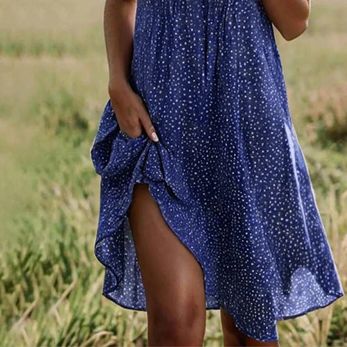 Marisol | V-Neck Printed Dress