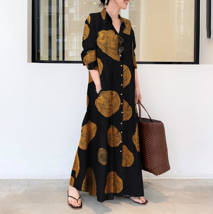 Elowen | Long Sleeve Maxi Dress