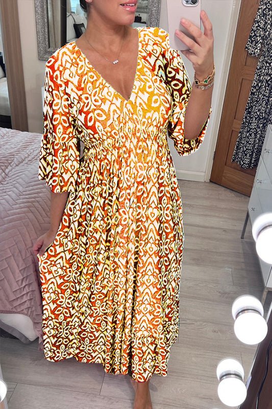 Elara | Bohemian Maxi Dress