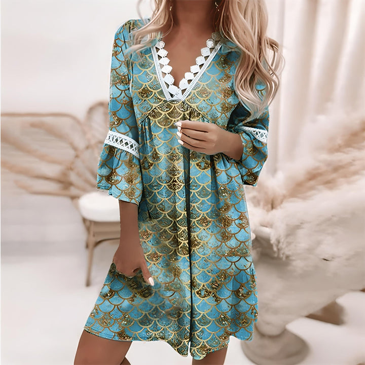 Elara | V-Neck Dress