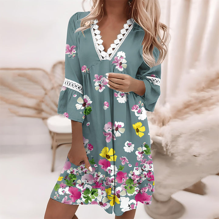 Elara | V-Neck Dress